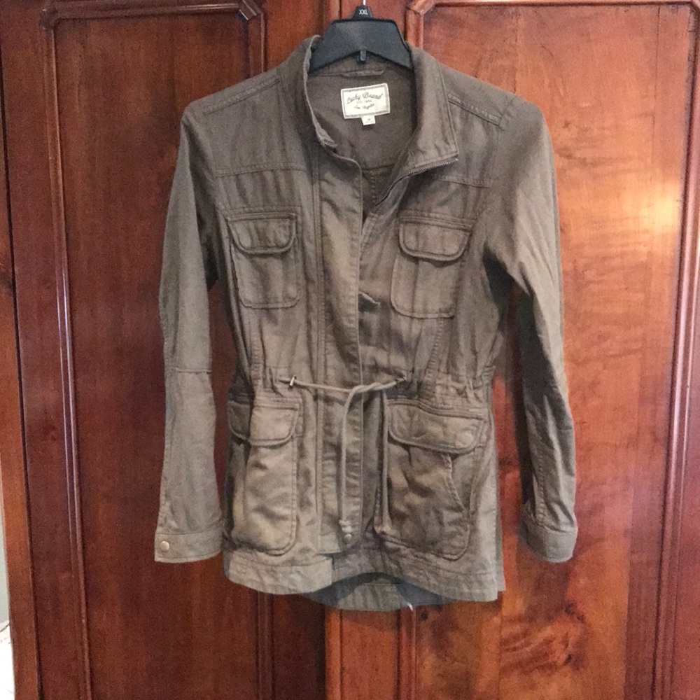 Lucky army green jacket